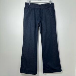 Gap Dark Wash Trouser Flare Jeans Size 12